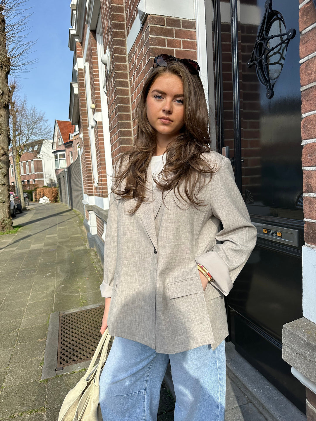 Linen Look Spring Blazer
