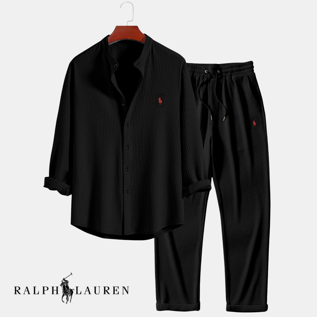 ᏒᎪᏞᏢᎻ ᏞᎪՍᏒЕΝ – Ensemble loungewear texturé moderne