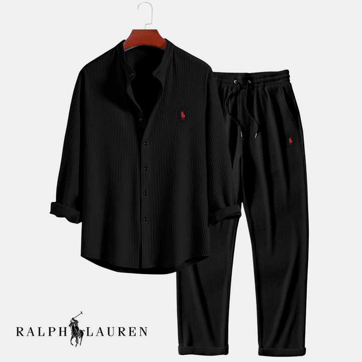 ᏒᎪᏞᏢᎻ ᏞᎪՍᏒЕΝ – Ensemble loungewear texturé moderne