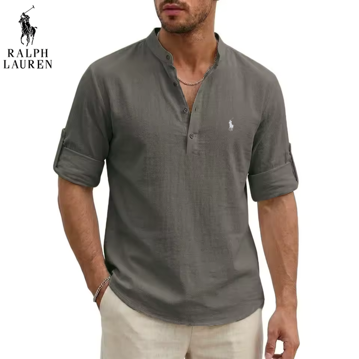 ᏒᎪᏞᏢᎻ ᏞᎪՍᏒЕΝ – Chemise Casual à Manches Longues