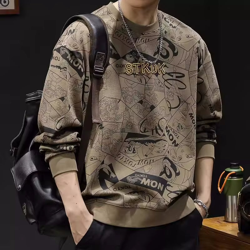 Sweat-shirt Manga Static