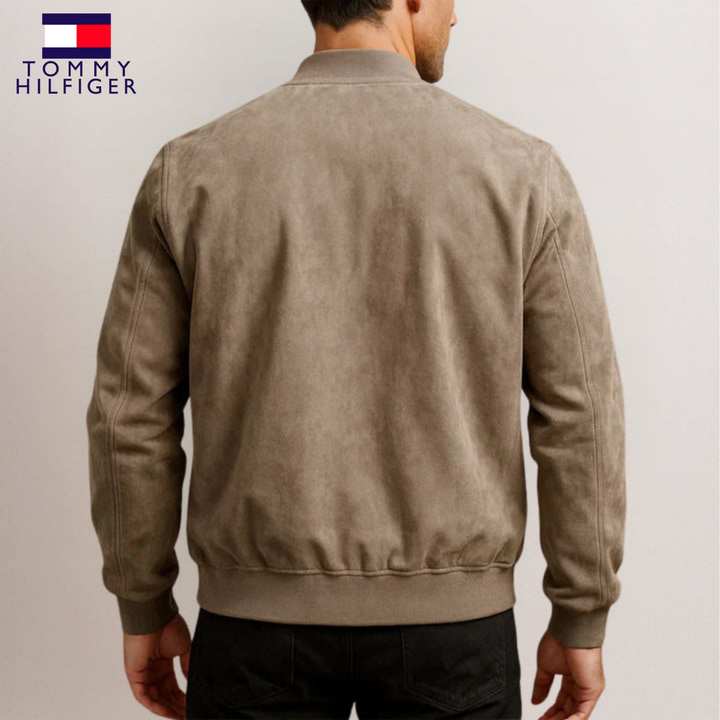 TՕⅯⅯҮ ᎻⅠᏞϜⅠᏀᎬᏒ - Veste élégante en daim