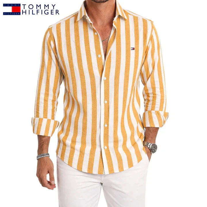 TՕⅯⅯҮ ᎻⅠᏞϜⅠᏀᎬᏒ - Camicia casual premium a righe