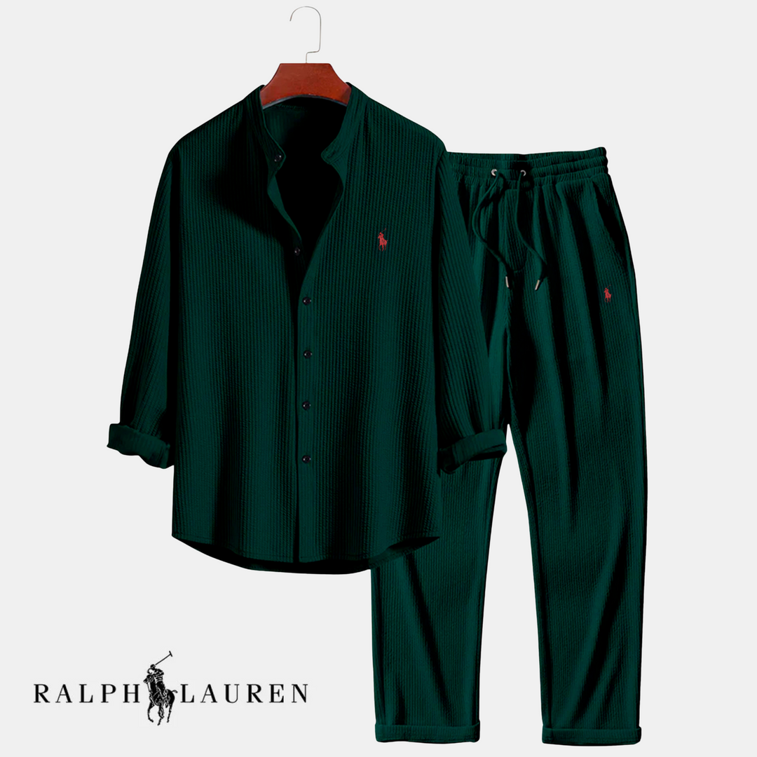 ᏒᎪᏞᏢᎻ ᏞᎪՍᏒЕΝ – Ensemble loungewear texturé moderne