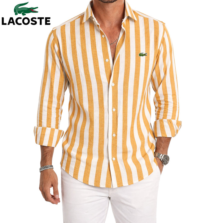 Chemise décontractée premium à rayures || SOLDES DE LIQUIDATION
