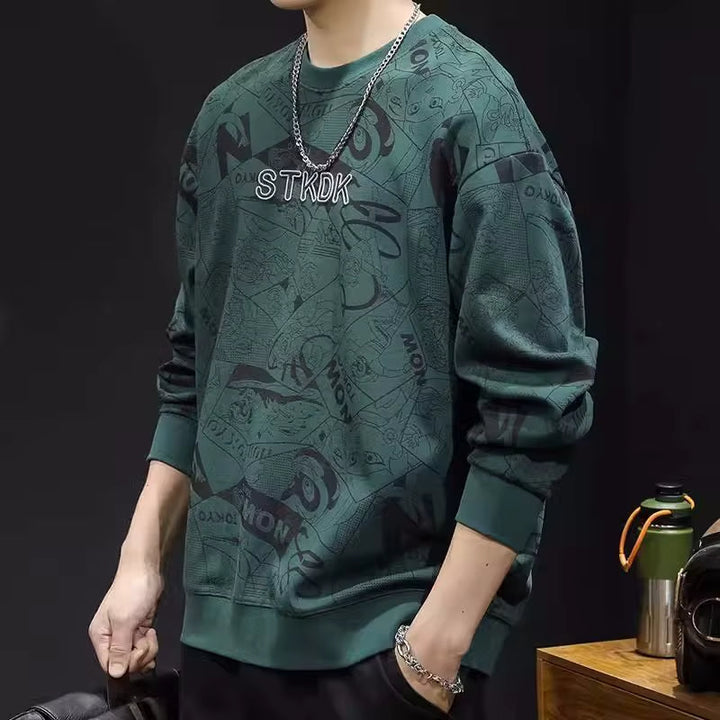 Sweat-shirt Manga Static