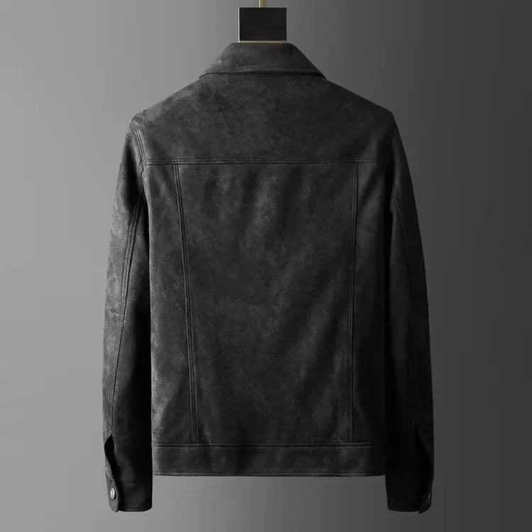 Veste Harrington en daim