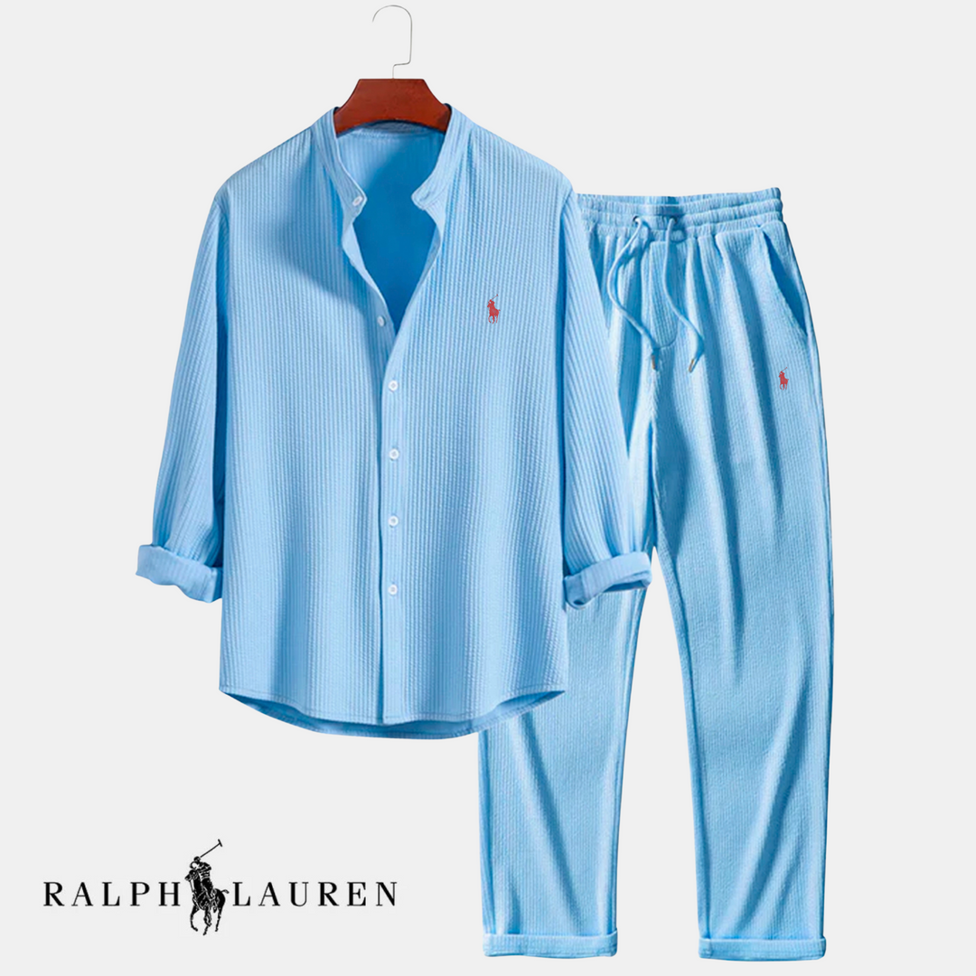 ᏒᎪᏞᏢᎻ ᏞᎪՍᏒЕΝ – Ensemble loungewear texturé moderne