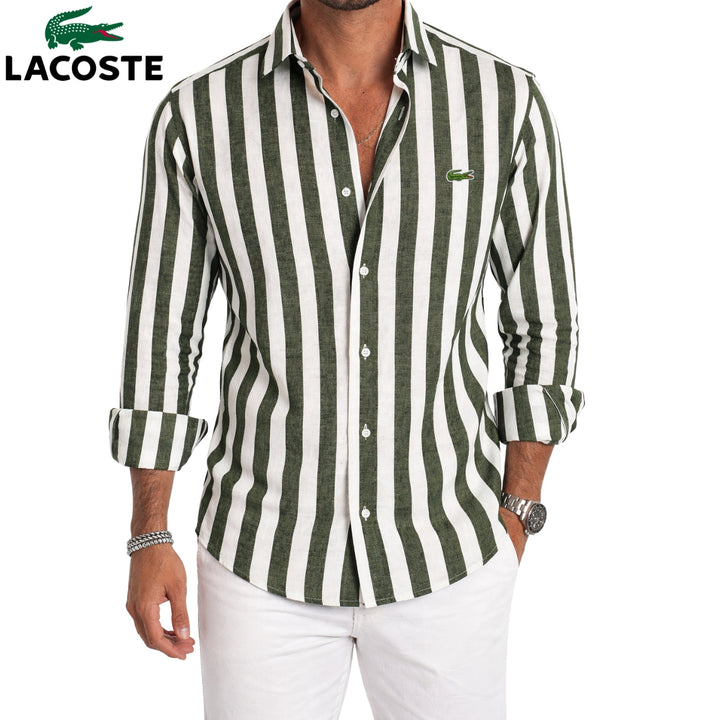 Chemise décontractée premium à rayures || SOLDES DE LIQUIDATION