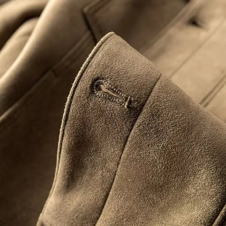 Veste Harrington en daim