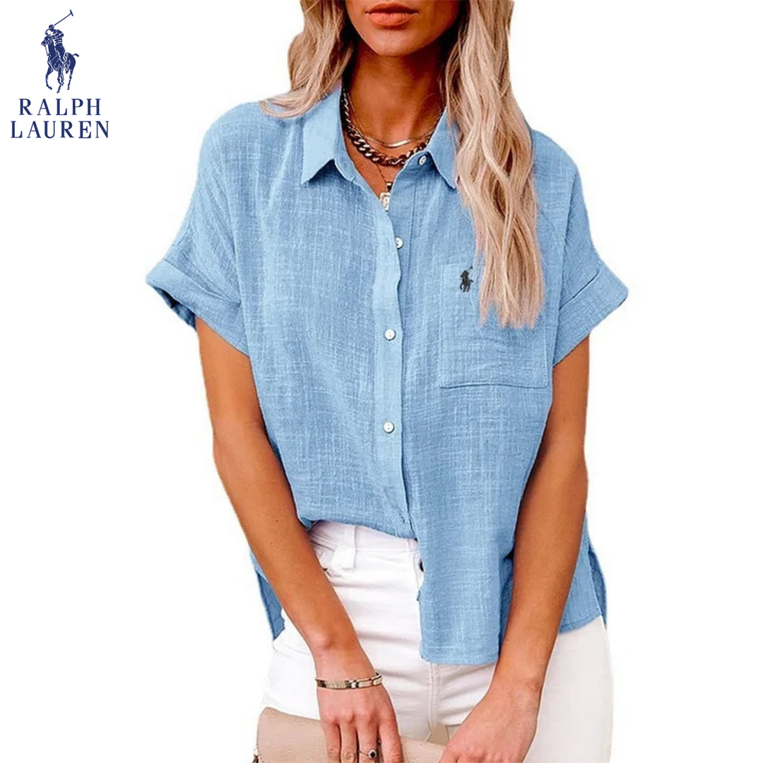 ᏒᎪᏞᏢᎻ ᏞᎪՍᏒЕΝ – Chemise boutonnée en lin
