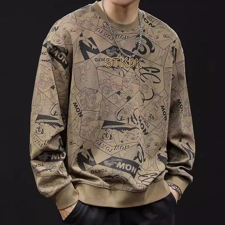Sweat-shirt Manga Static
