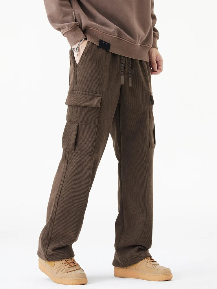 Pantalon cargo en velours côtelé Paramount