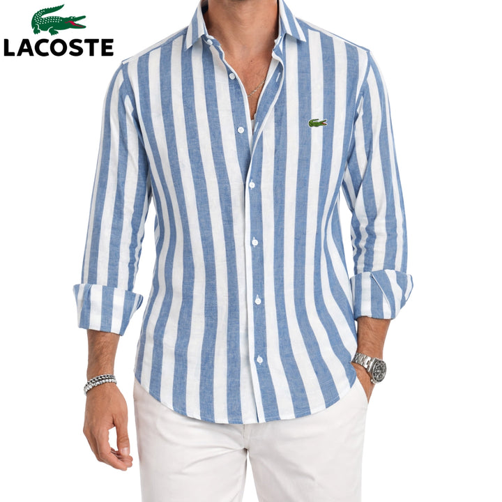 Chemise décontractée premium à rayures || SOLDES DE LIQUIDATION