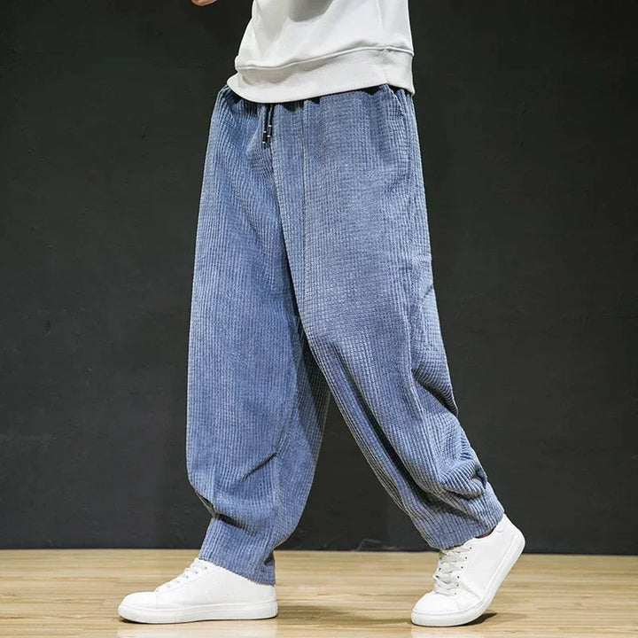 Pantaloni testurizzato waffle Nomad