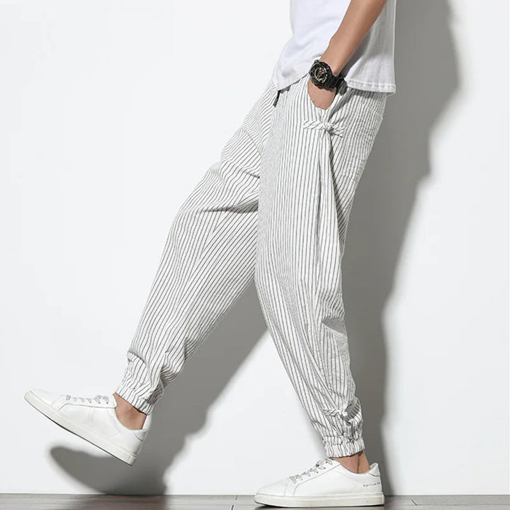 Jogger Palisade a righe sottili