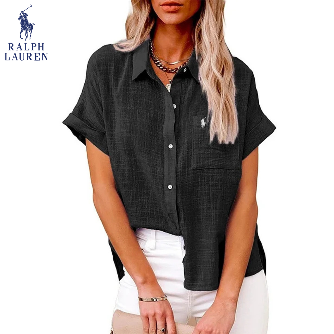 ᏒᎪᏞᏢᎻ ᏞᎪՍᏒЕΝ – Chemise boutonnée en lin