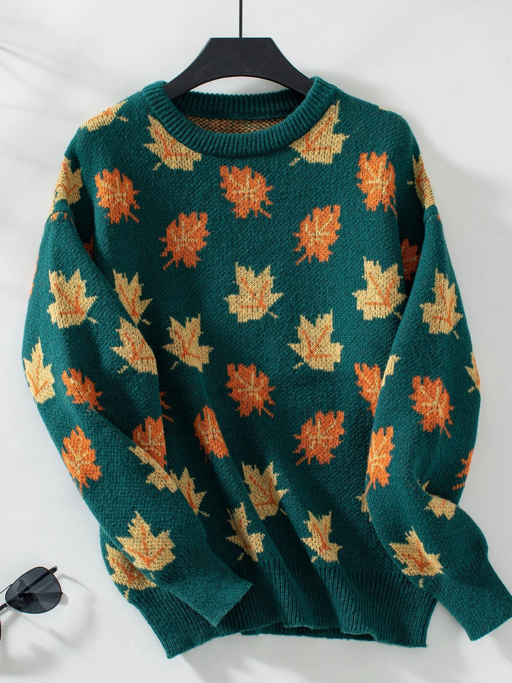Pull en Maille Teintes Automnales