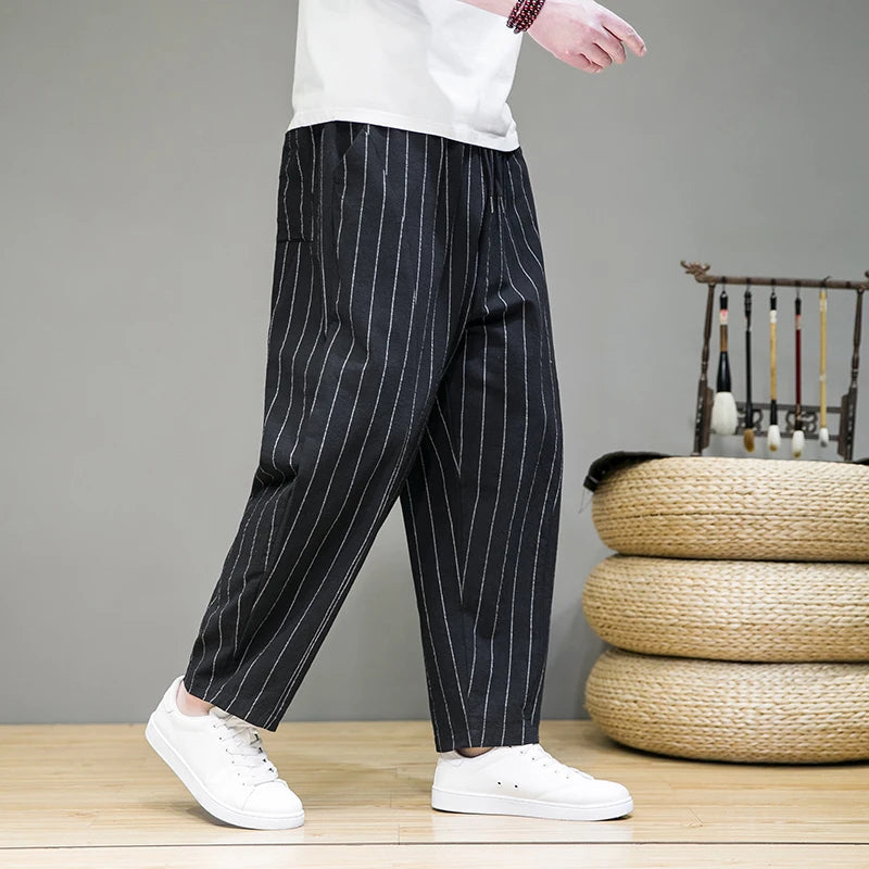 Pantalon Lounge Rayé Stratos