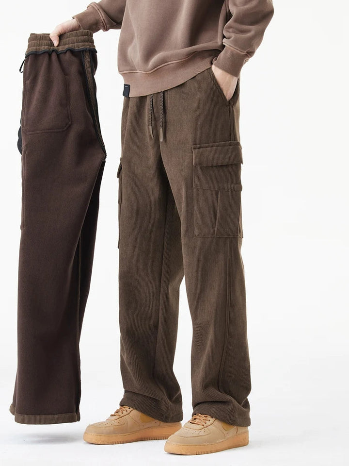 Pantalon cargo en velours côtelé Paramount