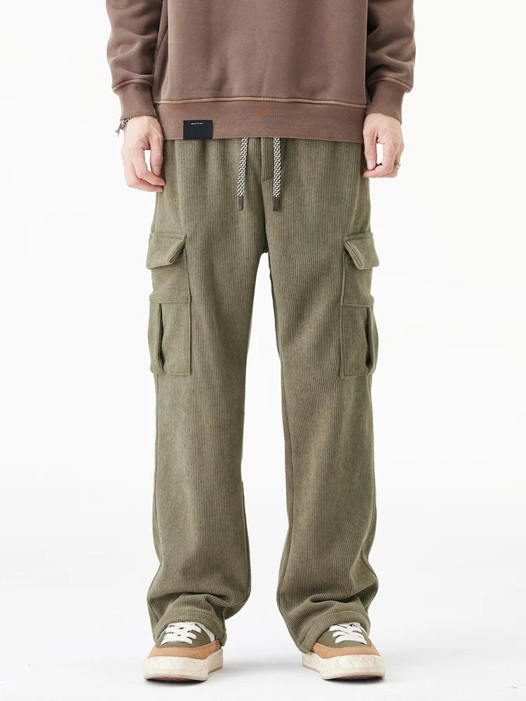 Pantalon cargo en velours côtelé Paramount