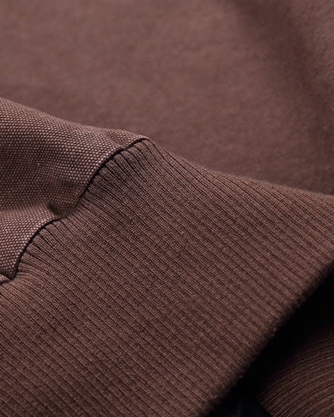 Men's Washed Full Zip Hooded Cardigan
