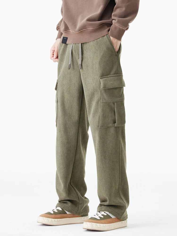 Pantalon cargo en velours côtelé Paramount