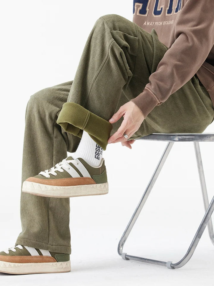 Pantalon cargo en velours côtelé Paramount