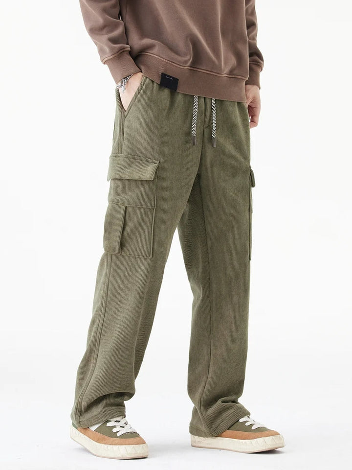 Pantalon cargo en velours côtelé Paramount