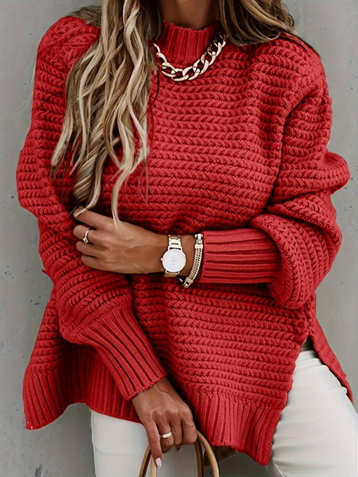 Pull Couture en Maille Épaisse