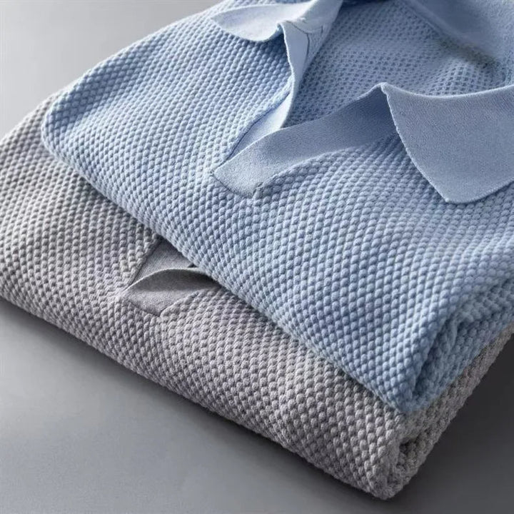 Polo Hudson en Maille Gaufrée