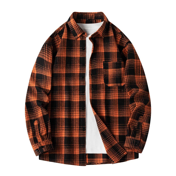 Camicia in flanella a quadri Maverick