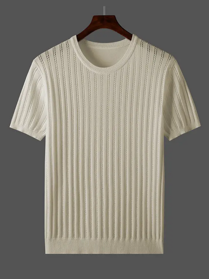 T-shirt côtelé Caspian
