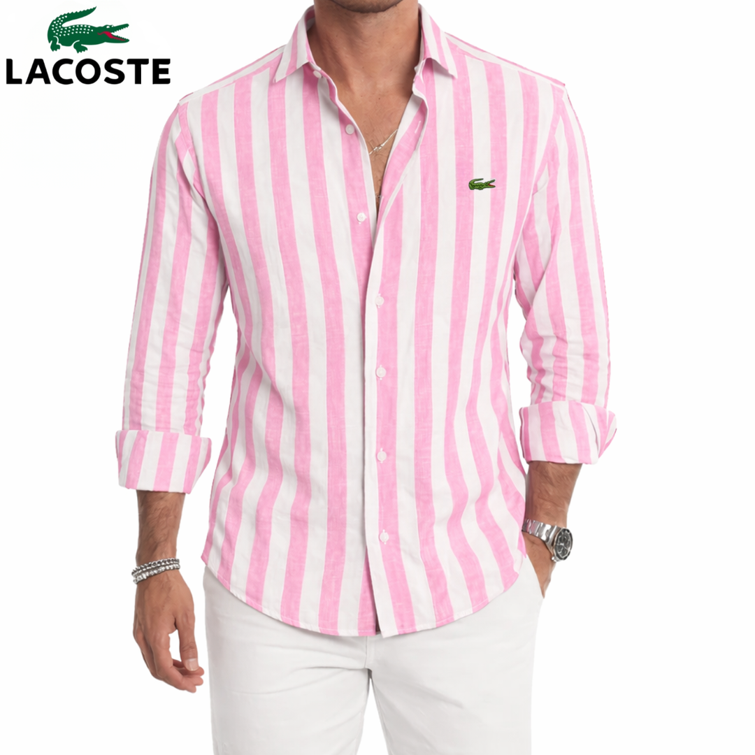 Chemise décontractée premium à rayures || SOLDES DE LIQUIDATION