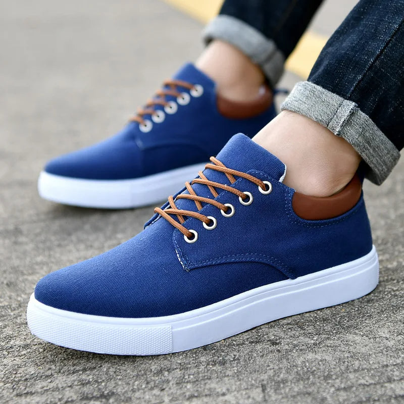 Sneaker basse en toile Monarch