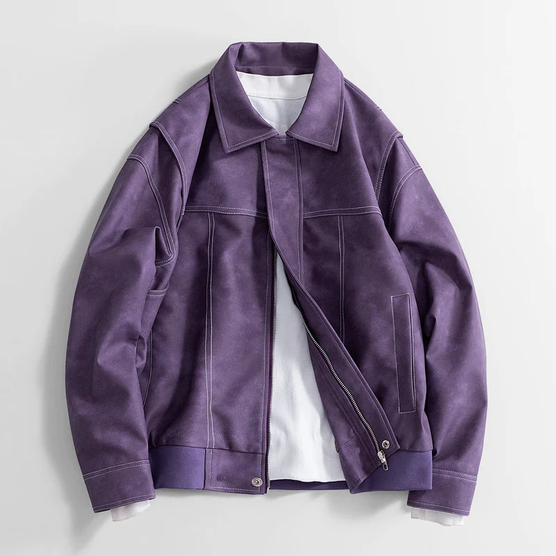 Veste en Cuir Horizon Ridge