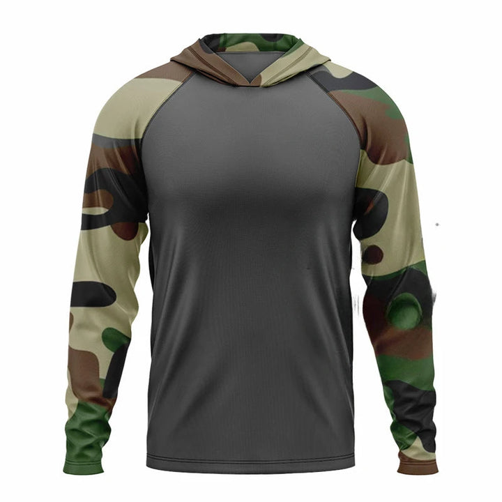 Sweat à capuche tactique camouflage Recon