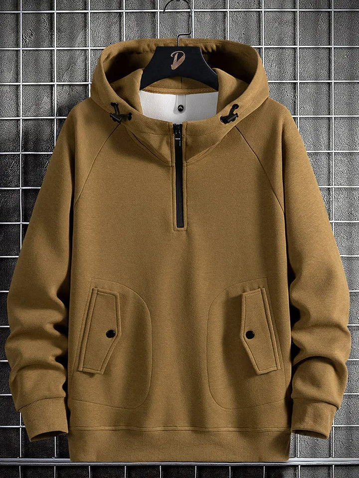 Sweat à capuche demi-zip Everest