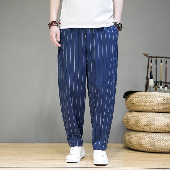 Pantalon Lounge Rayé Stratos