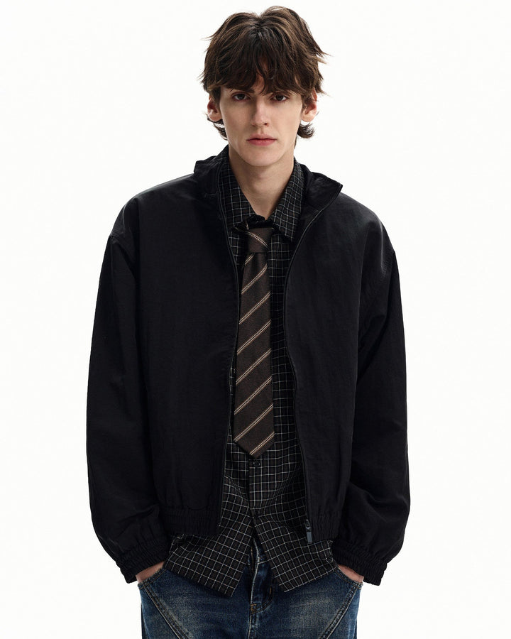 Windbreaker Nylon Zip Jacket