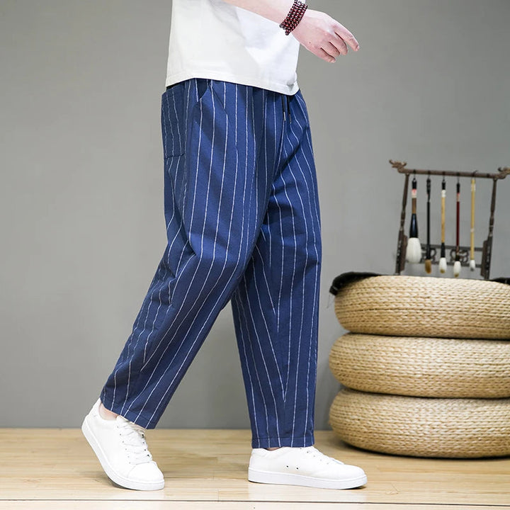 Pantalon Lounge Rayé Stratos