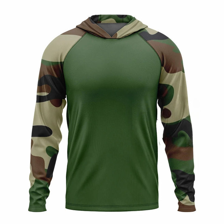 Sweat à capuche tactique camouflage Recon