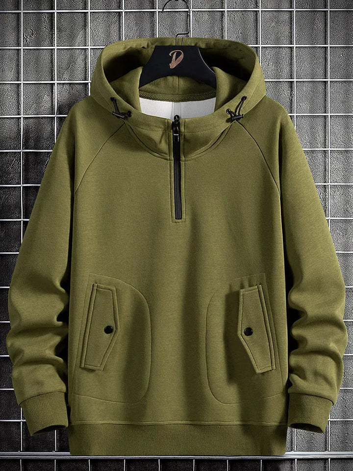 Sweat à capuche demi-zip Everest