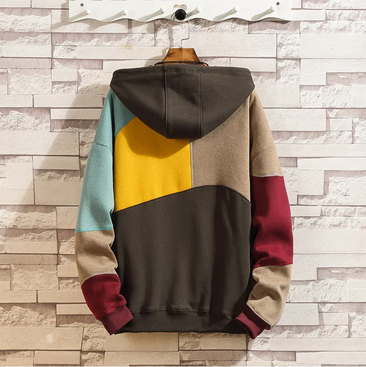 Sweat à capuche Pulse Patchwork
