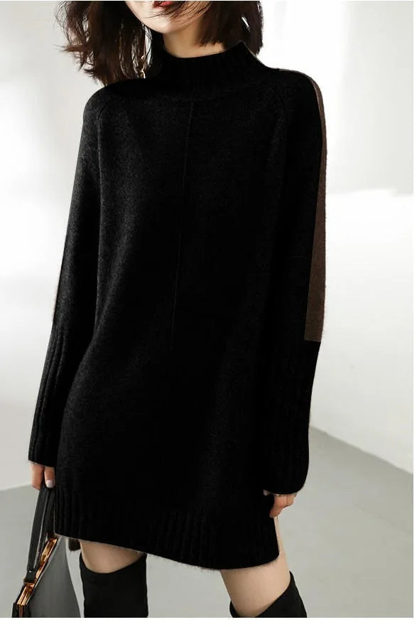 Robe Pull en Maille Douce Aurora