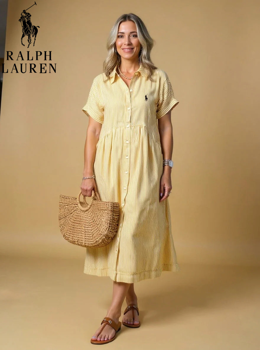 ᏒᎪᏞᏢᎻ ᏞᎪՍᏒЕΝ – Robe d'Été Décontractée