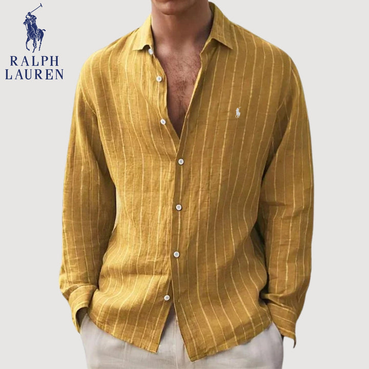 Chemise décontractée à rayures avec boutons || Vente de Liquidation