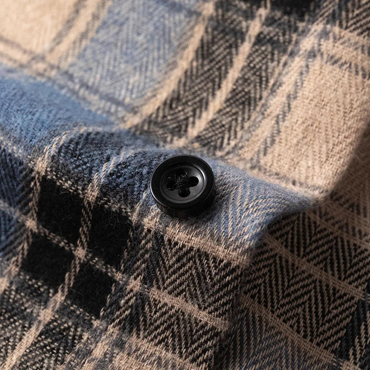 Camicia in flanella a quadri Maverick