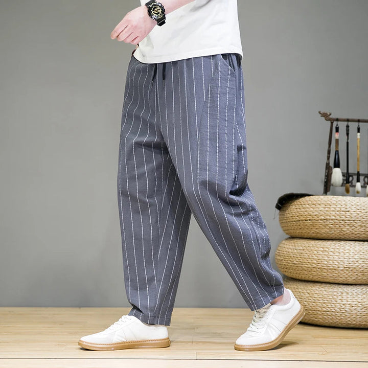 Pantalon Lounge Rayé Stratos