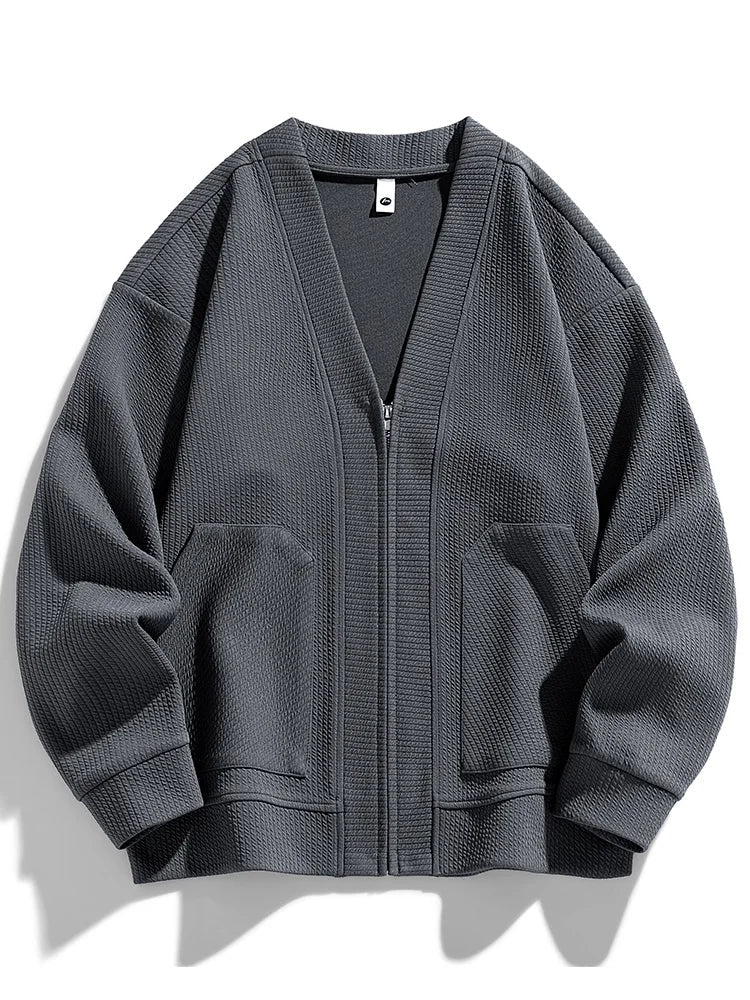 Cardigan zippé en maille Orion